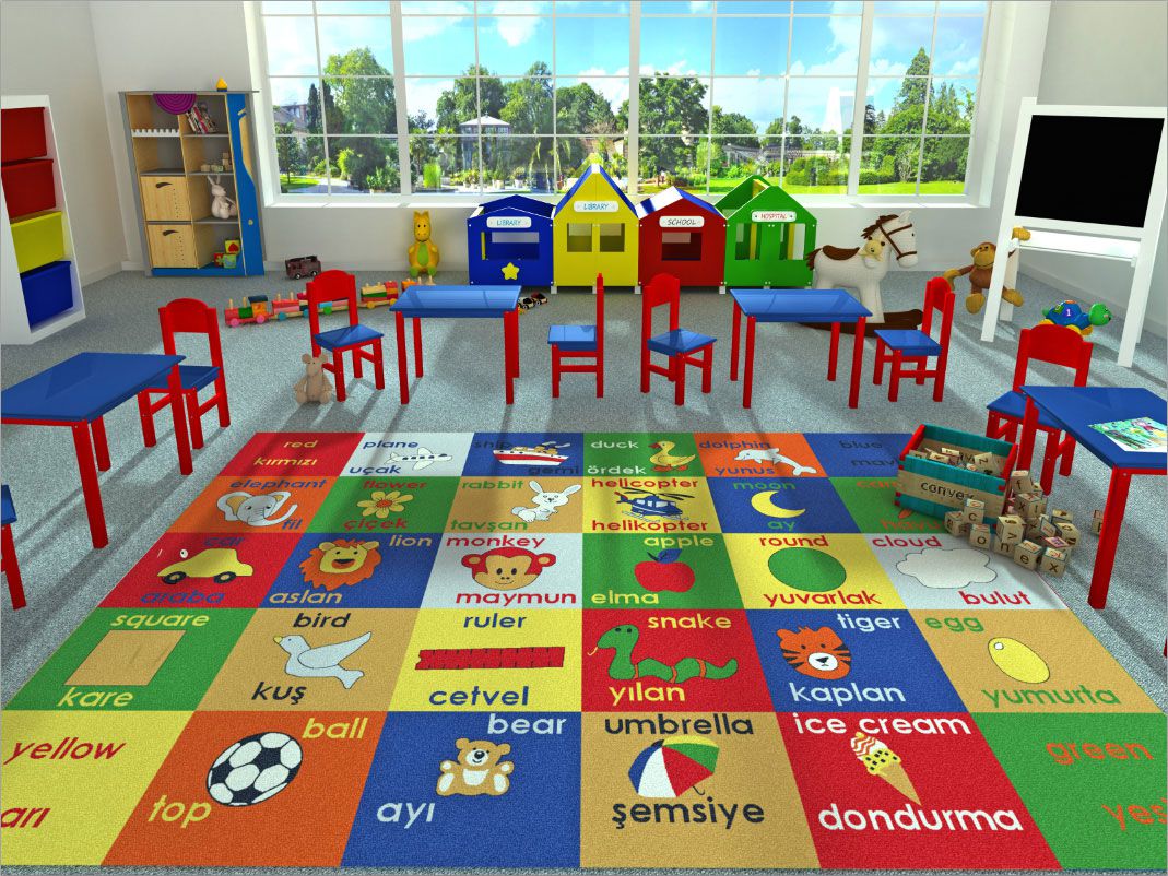 Confetti Uranus Çocuk Halısı