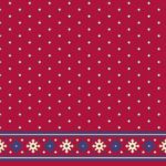 Confetti Sardunya Saflı Cami Halısı Kırmızı