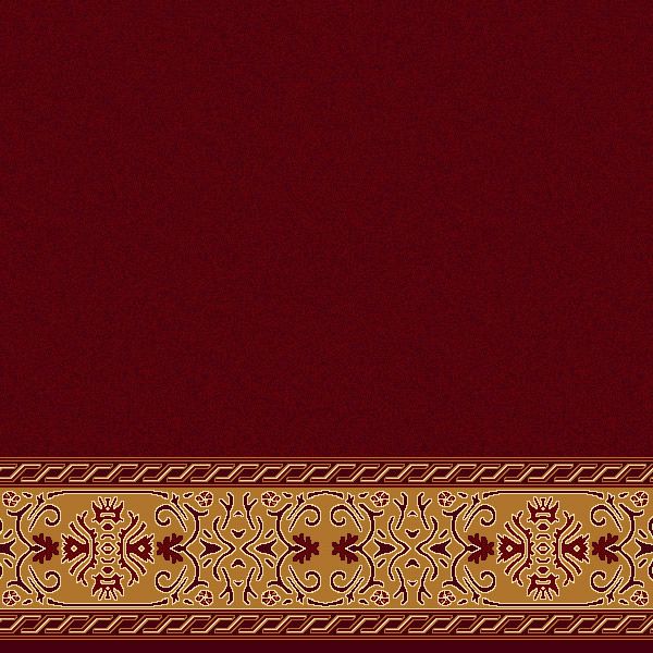 Confetti Menekşe Saflı Cami Halısı Koyu Bordo
