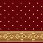 Confetti Yıldız Saflı Cami Halısı Bordo